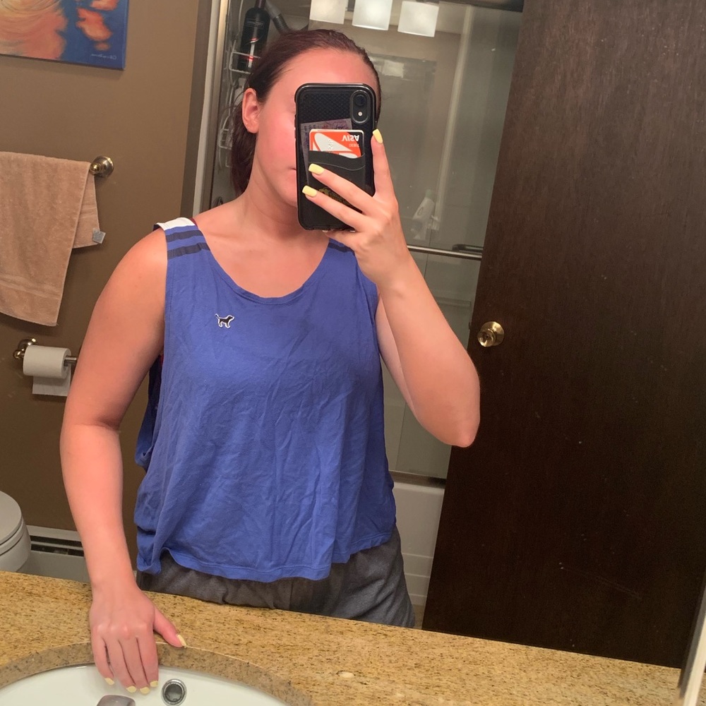 Victoria’s Secret PINK Blue Tank Top